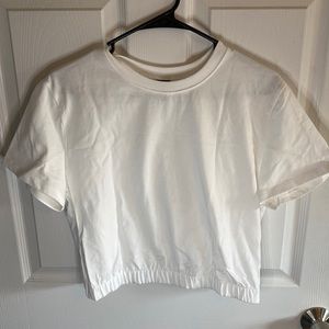 Wild Gable White Crop Top